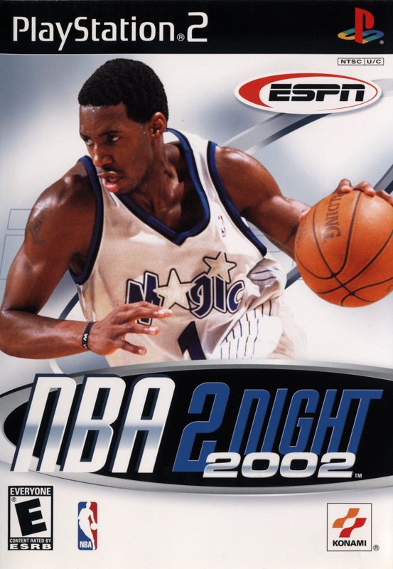 ESPN NBA 2Night 2002 box art for Xbox